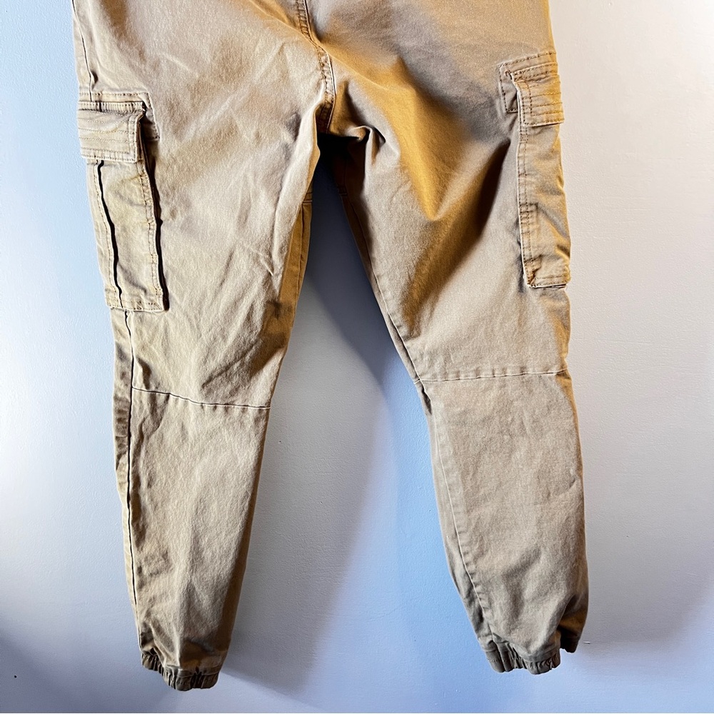 Denim Co. Dark Kaki Cuffed Cargo Men's Size Medium - Picture 11 of 14